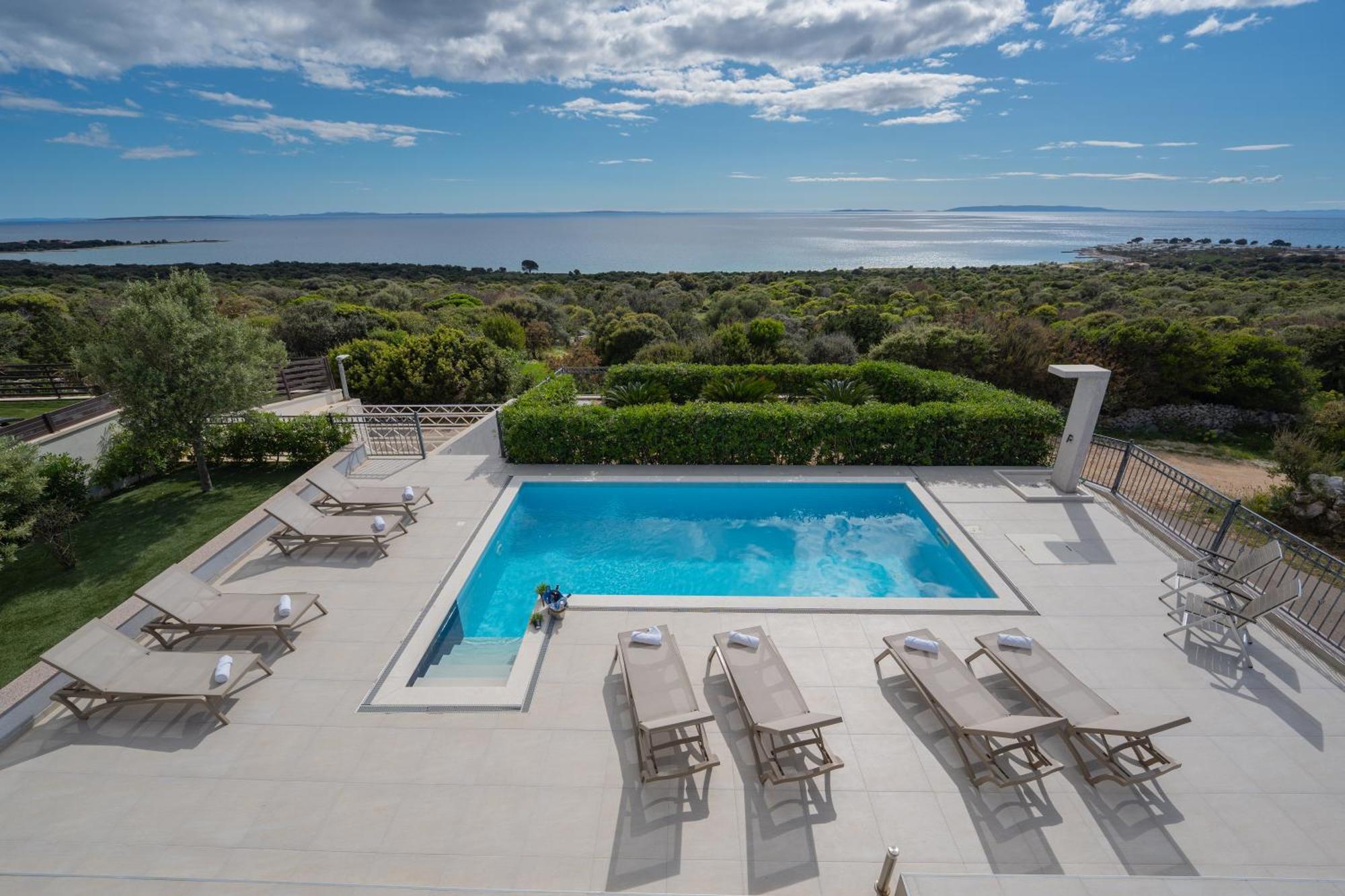 Villas Royal I With Private Pool Novalja Eksteriør billede